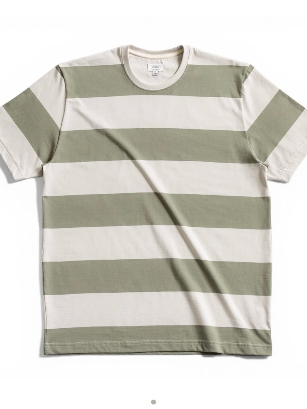 NWT- Tomorrow’s Laundry Classic Fit Striped T-Shirt - Size XL